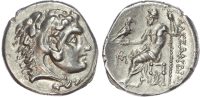 Kingdom of Macedon, Alexander the Great, Silver Drachm