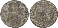 Italy, Naples , Charles II (1665-1700), silver Tarì, 1684