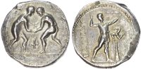 Pamphylia, Aspendos (c. 380-325 BC) Silver Stater