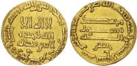 Abbasid, Harun al-Rashid (AH 170-193 / 786-809 AD), gold Dinar