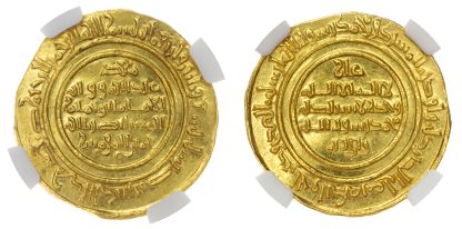 Fatimid, al-Mustansir (AH 427487 / 10361094 AD), gold Dinar, AH 439 / 1047/8 AD
