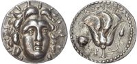 Islands off Caria, Rhodes (c. 205-190 BC) Silver Tetradrachm