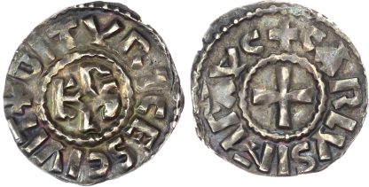 France, Carolingians, Charles le Chauve (840-877), silver Denier