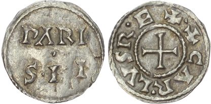 France, Carolingians, Charles le Chauve (840-877), silver Denier