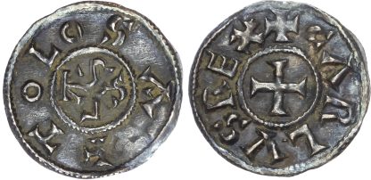 France, Carolingians, Charles le Chauve (840-877), silver Denier