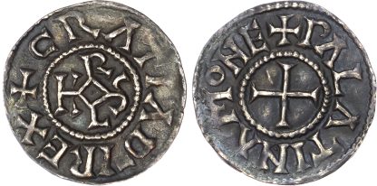 France, Carolingians, Charles le Chauve (840-877), silver Denier