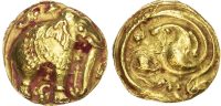 India, Southern Deccan, Gangas of Talakad, gold Gajapati Pagoda, c. 1080-1138 AD