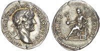 Hadrian (AD 117-138) Silver Denarius