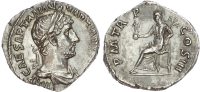 Hadrian (AD 117-138) Silver Denarius