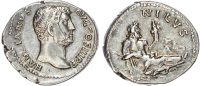Hadrian (AD 117-138) Silver Denarius