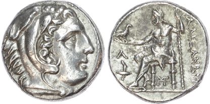 Kingdom of Macedon, Alexander the Great, silver Tetradrachm