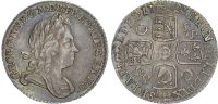 George I (1714-1727), AR Sixpence, 1723, South Sea Company.