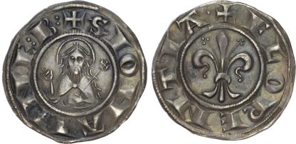 Italy, Florence , Republic (1189-1532), silver Fiorino nuovo da 12 Denari
