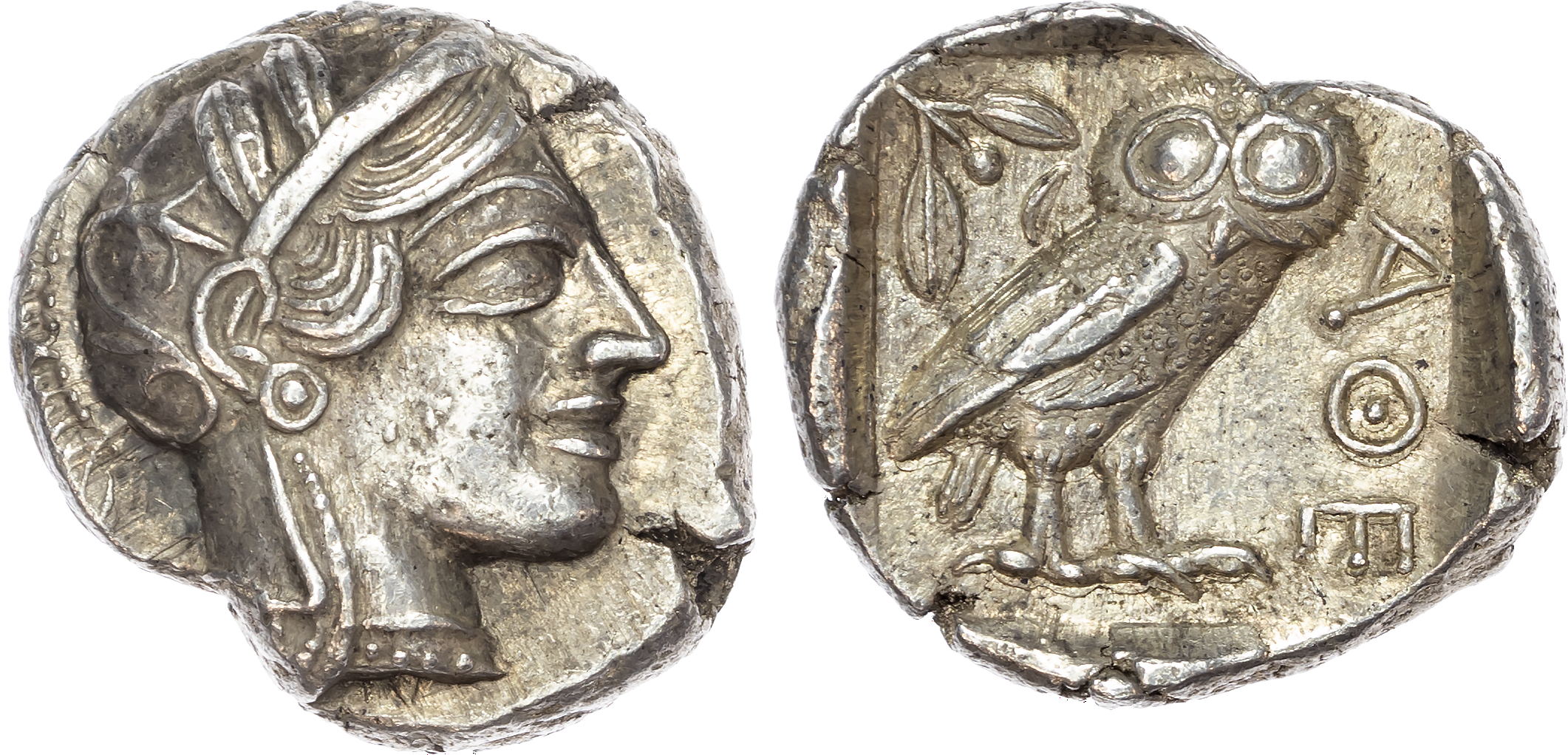 Attica, Athens (c. 465/2-454 BC) Silver Tetradrachm
