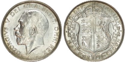 George V (1910-1936), First Coinage (1911-1919), AR Halfcrown, 1912.