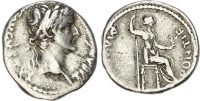 Tiberius (AD 14-37) Silver Denarius