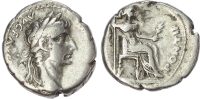 Tiberius (AD 14-37) Silver Denarius