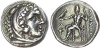 Kingdom of Macedon, Alexander the Great (336-323 BC) Silver Tetradrachm Kingdom of Macedon, Alexander the Great (336-323 BC) Silver Tetradrachm