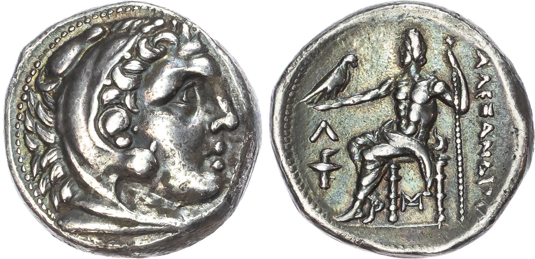 Kingdom of Macedon, Alexander the Great (336-323 BC) Silver Tetradrachm Kingdom of Macedon, Alexander the Great (336-323 BC) Silver Tetradrachm