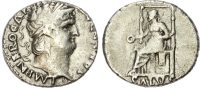 Nero (AD 54-68) Silver Denarius
