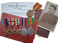 The 8th Battalion The Worcestershire Regiment Dunkirk Group to Sergeant Joseph Frederick Wood