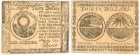 USA, Continental Currency, 30 Dollars note, issued 10th May 1775