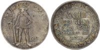 Germany, Brunswick-Luneburg-Calenberg-Hannover, Georg Ludwig (1698-1727), silver 2/3 Taler / 24 Mariengroschen