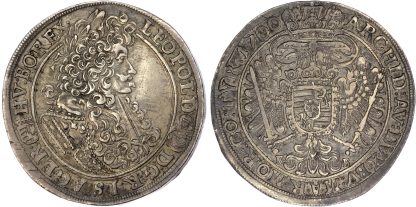 Hungary, Leopold I (1657-1705), silver Half Thaler