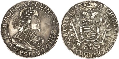 Austria, Holy Roman Empire, Ferdinand III (1637-1657), silver Taler