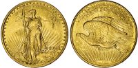 USA, Saint-Gaudens Double Eagle, gold 20 Dollars, 1908