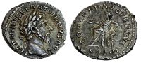 Marcus Aurelius (AD 161-180), Silver Denarius