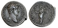 Hadrian (AD 117-138), Silver Denarius
