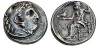 Types of Alexander the Great, Philip III (323-319 BC), Silver Drachm