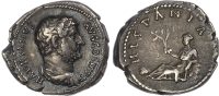 Hadrian, Silver Denarius