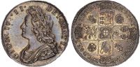 George II (1727-1760), Silver Halfcrown, 1735