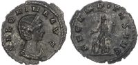 Salonina, Bronze Denarius