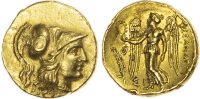 Alexander the Great, Gold Stater, Lifetime Issue