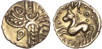 Celtic Britain, Tasciovanus, Gold Quarter Stater