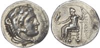 Alexander the Great, Silver Tetradrachm, Lifetime Issue