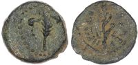 Judaea, Herod I, Bronze Prutah
