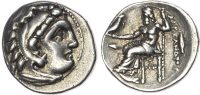 Alexander the Great, Silver Drachm