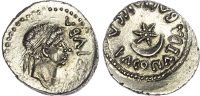 Juba II, Silver Denarius
