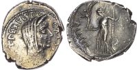Julius Caesar, Silver Denarius