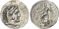 Alexander the Great, Silver Tetradrachm, Lifetime Issue