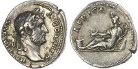 Hadrian, Silver Denarius