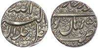India, Mughal Empire, Akbar, silver Rupee