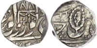 India, Sikh Feudatory Derajat, silver Rupee