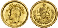 Turkey, Muhammad V (AH 1327-1336 / 1909-1918 AD), gold 100 Kurush