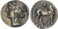 Time of Hannibal, Silver Half Shekel