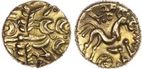 Celtic Britain, Commius, Gold Stater